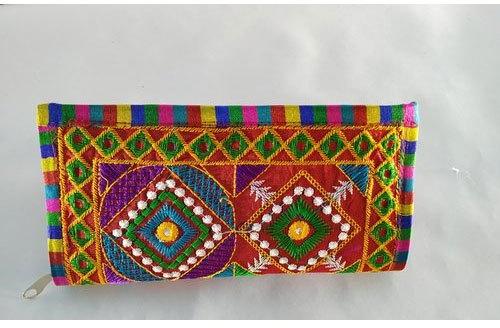 Embroidered Banjara Clutch Bag