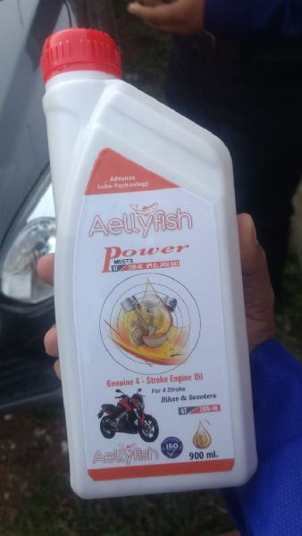 Aellyfish Synthetic Engine Oil, for Automobiles, Packaging Type : Plastic Box