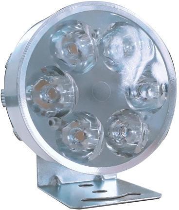6 LED Fog Headlight, Shape : Round