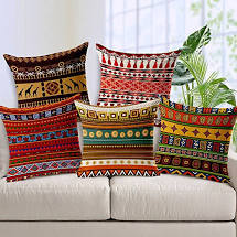 Square Printed Cushion, for Bed, Chairs, Sofa, Feature : Anti Wrinkle, Shrink Resistant