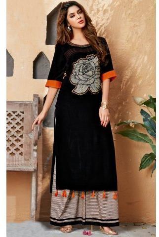 Printed Cotton Kalamkari Kurti, Size : XL