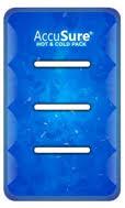 Accusure PVC hot pack, Color : Blue