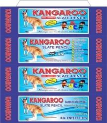 Hemlock Wood kangaroo slate pencil, for Drawing, Writing, Packaging Type : Cartoon Box, Plastic Packet