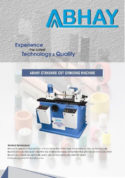 STANDRED COT GRINDING MACHINE