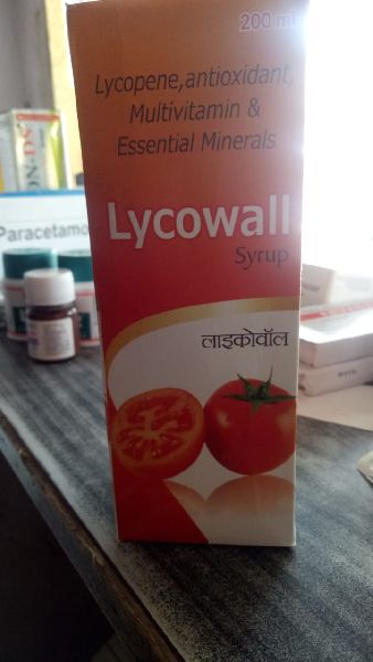 Lycowall Syrup, Packaging Type : Plastic Bottle