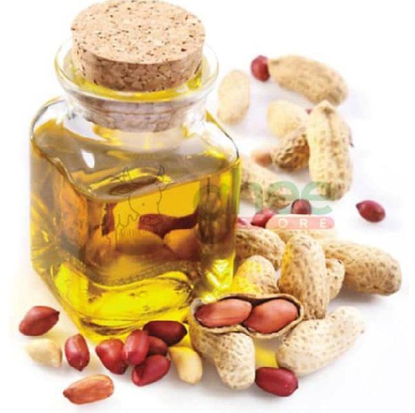 Refined Pure groundnut oil, for Cooking, Packaging Type : Plastic Bottle