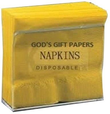 Disposable Yellow Paper Napkin