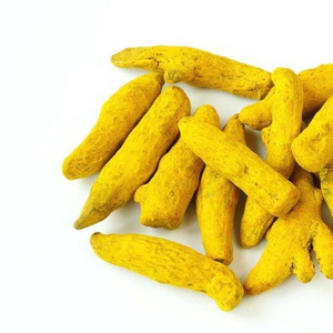 Raw Polished Turmeric Finger, Color : Yellow