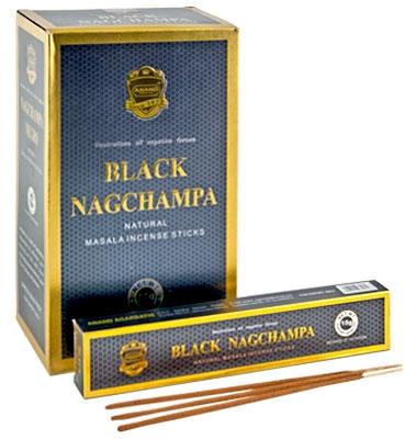 Black Nagchampa Incense Sticks