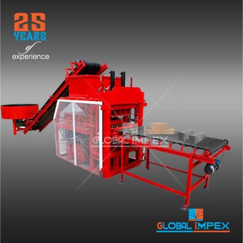 Global Multi Blocks Making Machine, Color : Orange