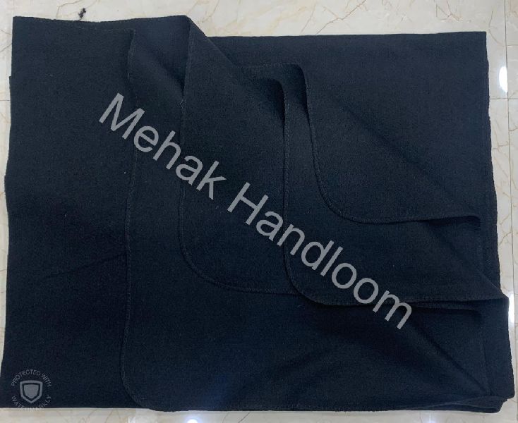 Mehak Black Non Woven Blanket, for Single Bed, Size : 150 Cm * 230 Cm