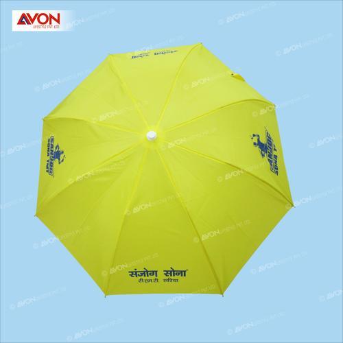 Sanjog Polyester Printed Folding Umbrella, Color : Yellow