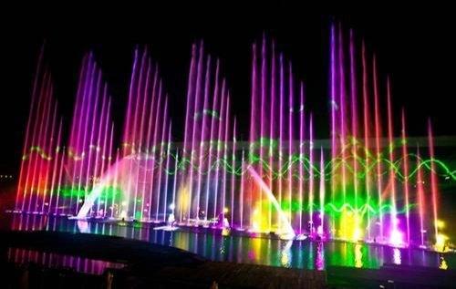 50Hz LED Outdoor Musical Fountain, Power Source : Electric
