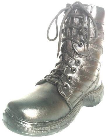 Men Black Army Boots