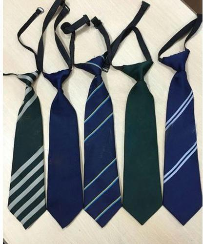 Stripped Cotton Male School Tie, Size : Small, Medium, Large