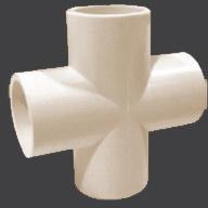 Square Polished CPVC Pipe Cross, for Plumbing, Certification : ISI Certified