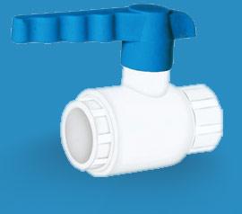 UPVC Ling Handle Two Piece Ball Valve