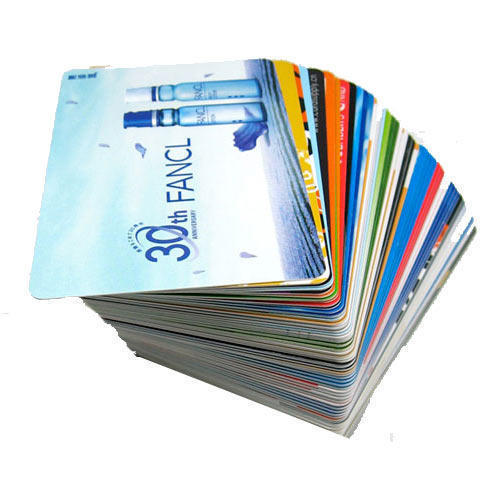 Multicolor Pre-Printed Plastic Card