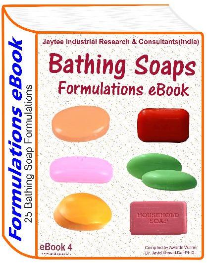 Bathing soaps formulations eBook with 25 authentic formulations