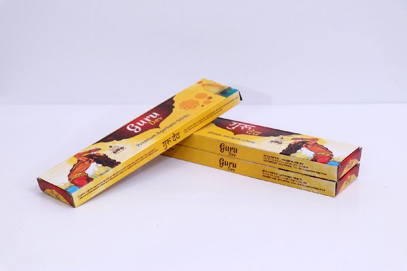 Gurudev Premium Incense Stick, for Pooja, Religious, Length : 15-20 Inch
