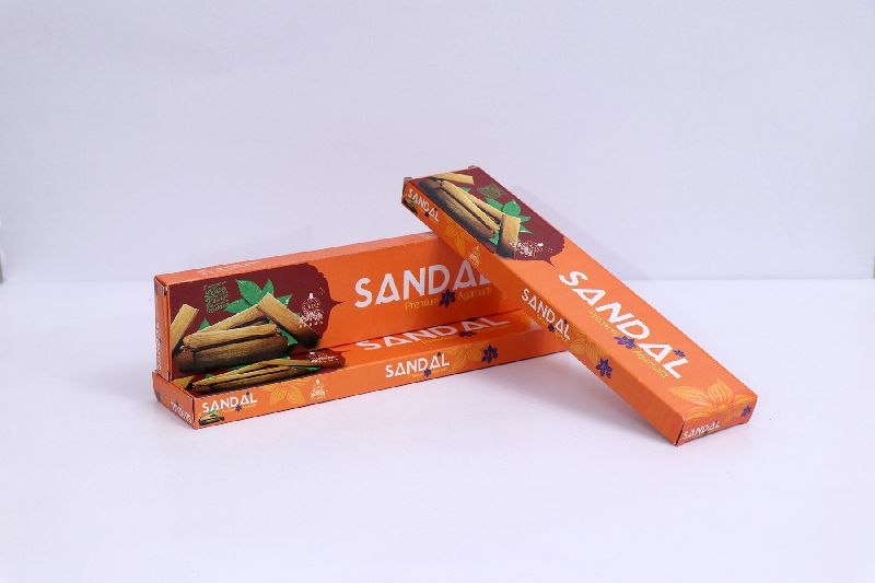 Flower Sandal Premium Incense Stick, for Home, Office, Temples, Length : 1-5 Inch