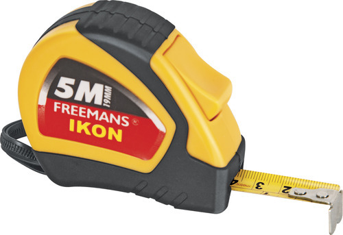 Freemans steel measuring tape, Tape length : 5 Meter
