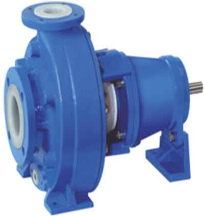 Teflon Lined Centrifugal Process Pumps, for industrial, Color : BLUE