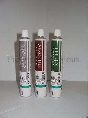 Aluminium Ointment Tubes, Color : upto 4 colors printing
