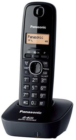 Panasonic Digital Cordless Phone, Color : Black