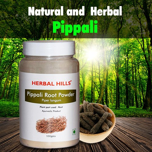 Herbal Hills Ayurvedic Pippali Root Powder, Shelf Life : 730 days