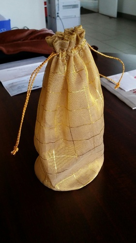 Conifer satin custom Drawstring Bag, Size : 8*10 inches