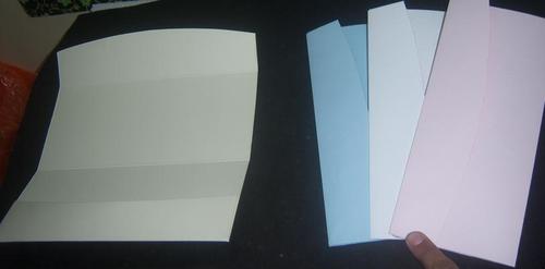 Multicolor Pocket Fold Invites Card, Size : 6*8