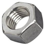 016 Stainless Steel Hex Nut, Color : Silver