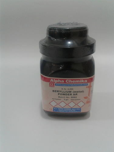 Alpha Chemika Beryllium (Metal) Powder AR, Packaging Type : Bottle
