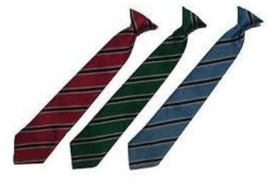 Cotton School Striped Tie, Packaging Type : Packet
