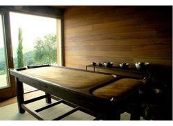 Ayurveda wooden massage table, for Acupuncture