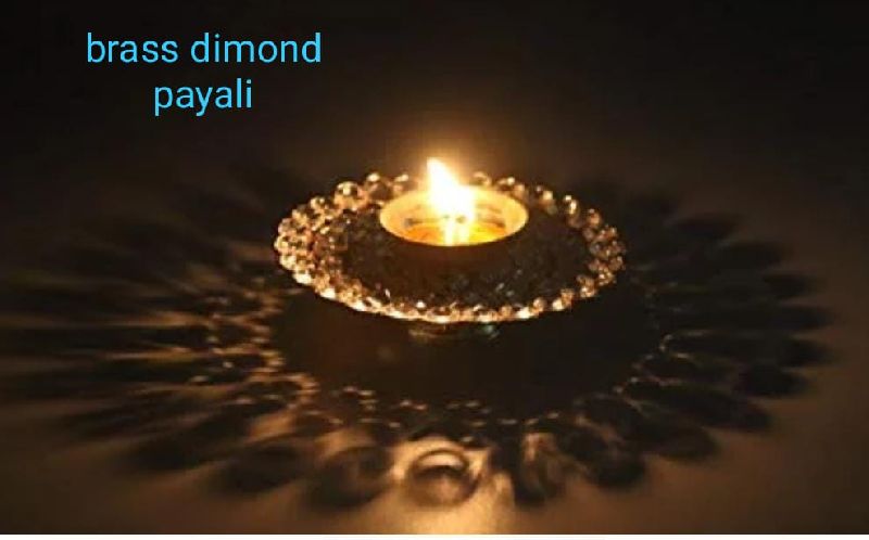 Brass Payali Diamond Diya