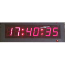  MS gps digital clock, Color : Red