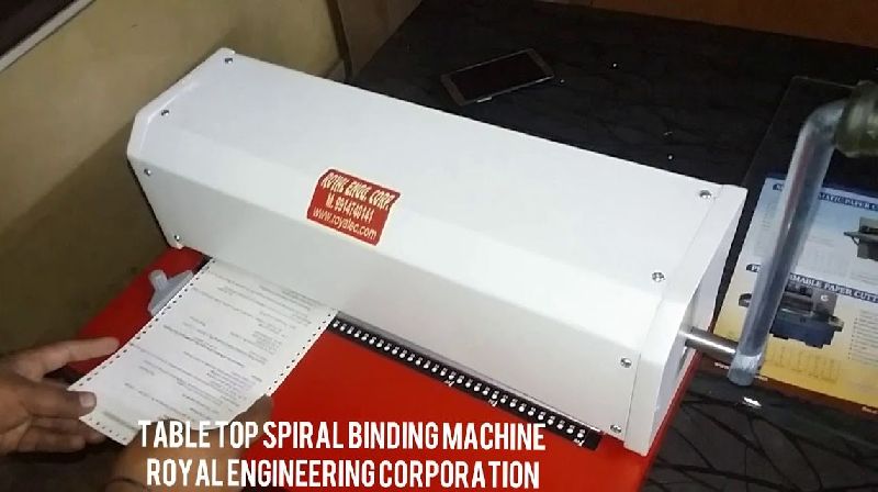 Spiral Binding Machine