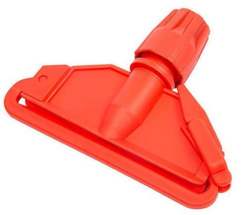 Plastic Wet Mop Clip, for Cleaning, Color : Orange