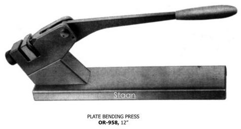 Plate Bending Press