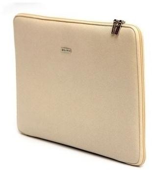 Neoprene Plain designer laptop case, Color : Cream