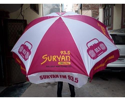 Bamotra Printed Polyester advertising umbrella, for Promotional