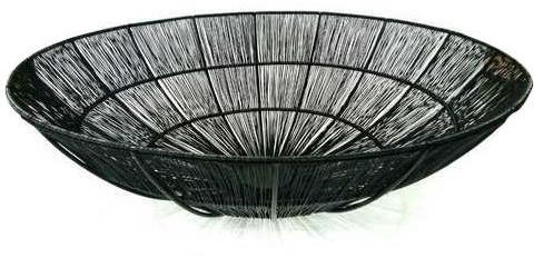 Round Mild Steel Wire Decorative Center Basket