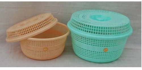 Vipin Plasticware Round Plastic Fruit Bowls, for Home