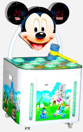 Hully Gully PVC with Metal Mickey Hit Toy