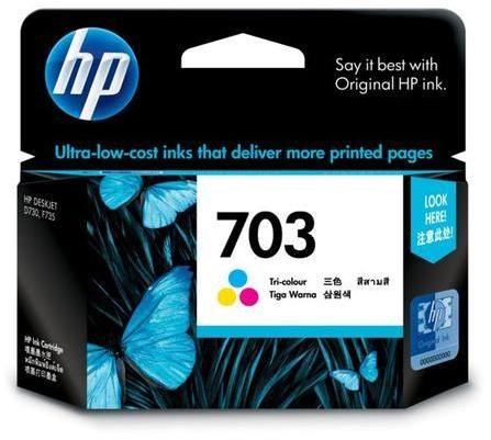 Tri Color Deskjet Ink Cartridge, for Printers, Color : Tri-Color