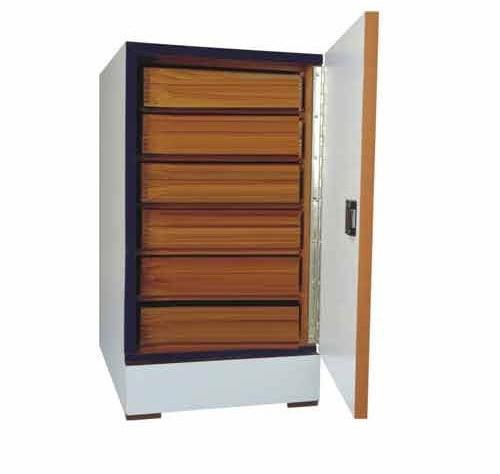 VERTICAL TEAK WOOD POLISHED Insect Showcase Cabinet