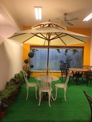 Polyester Plain Outdoor Garden Umbrellas