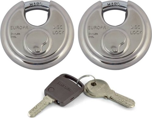 Disc lock, Color : Silver